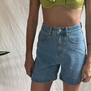 NWT Milk It Denim Shorts Free People sz 26